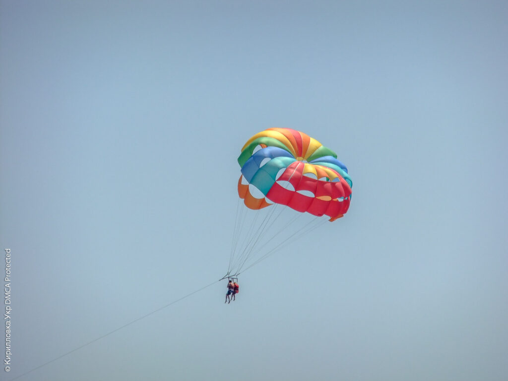 Полеты на парашюте в Бенидорме